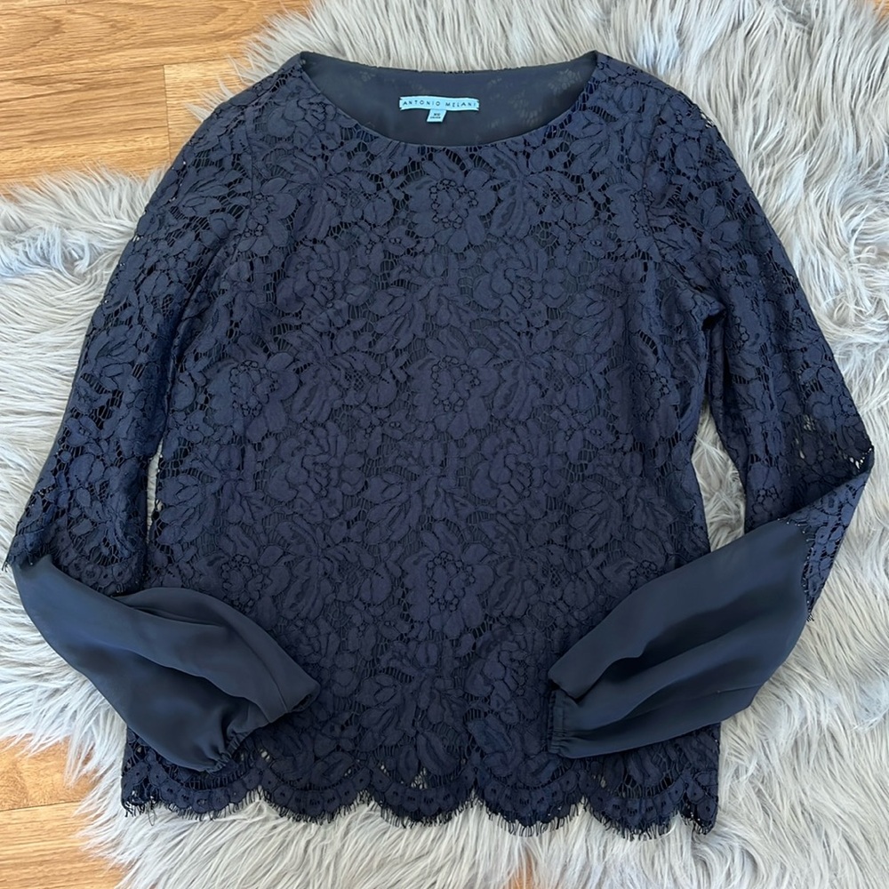 Antonio Melani Lace Blouse